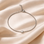Eloria Armband silberfarben mit Stein