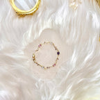 LALE Gold Bunt Armkette