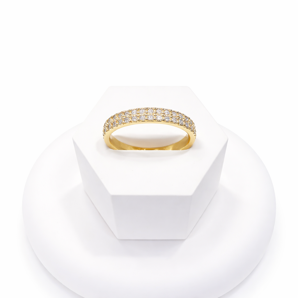 18K Anie verstellbarer Ring Gold
