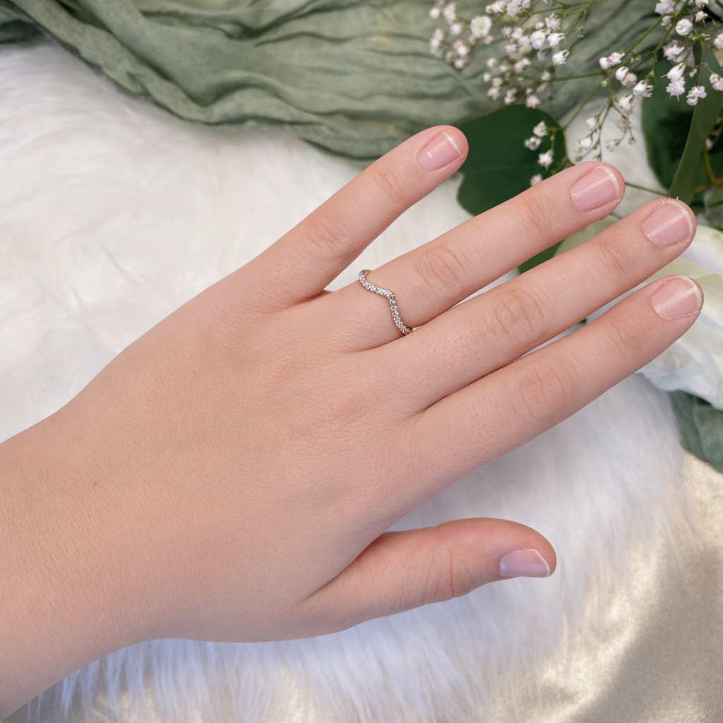 18K Purea verstellbarer Ring Gold