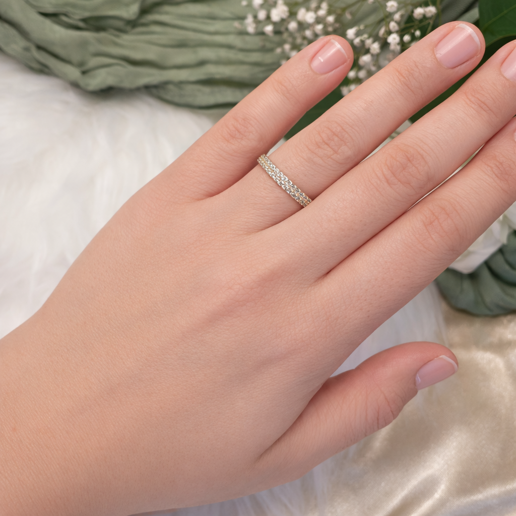 18K Anie verstellbarer Ring Gold