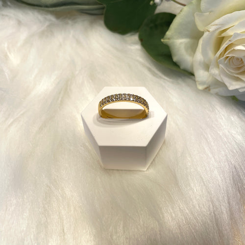 18K Anie verstellbarer Ring Gold