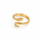 SERPENT 18K Coil Ring