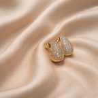 Tear Ohrringe vergoldet