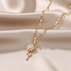 18K Flora Halskette