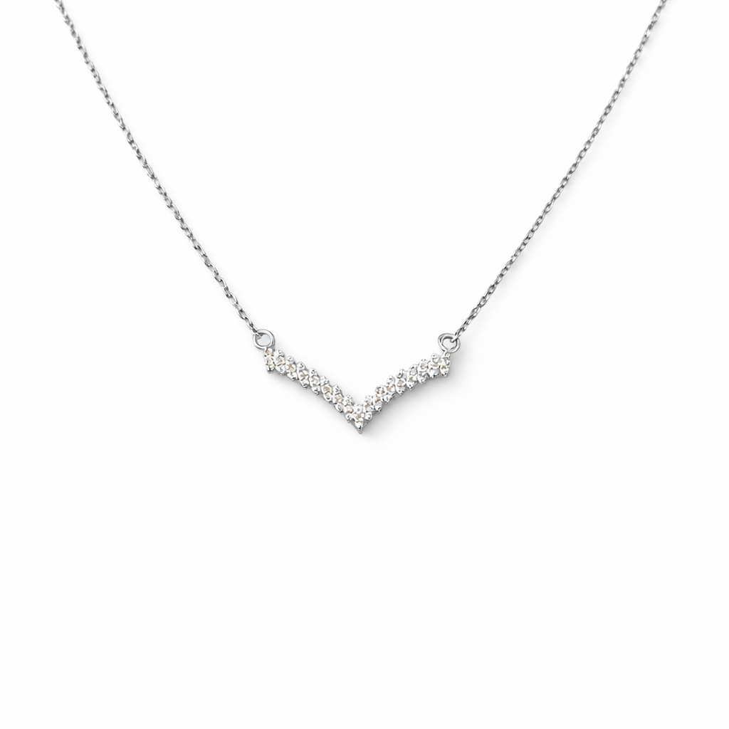 Seraphina Halskette Gold und Silber