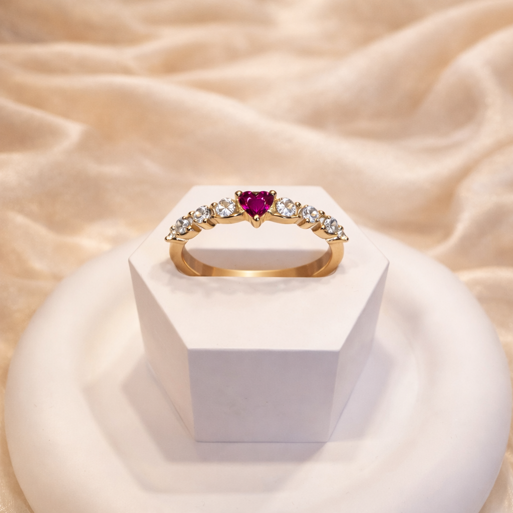 18K Felicia verstellbarer Ring Gold