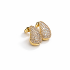 Tear Ohrringe vergoldet