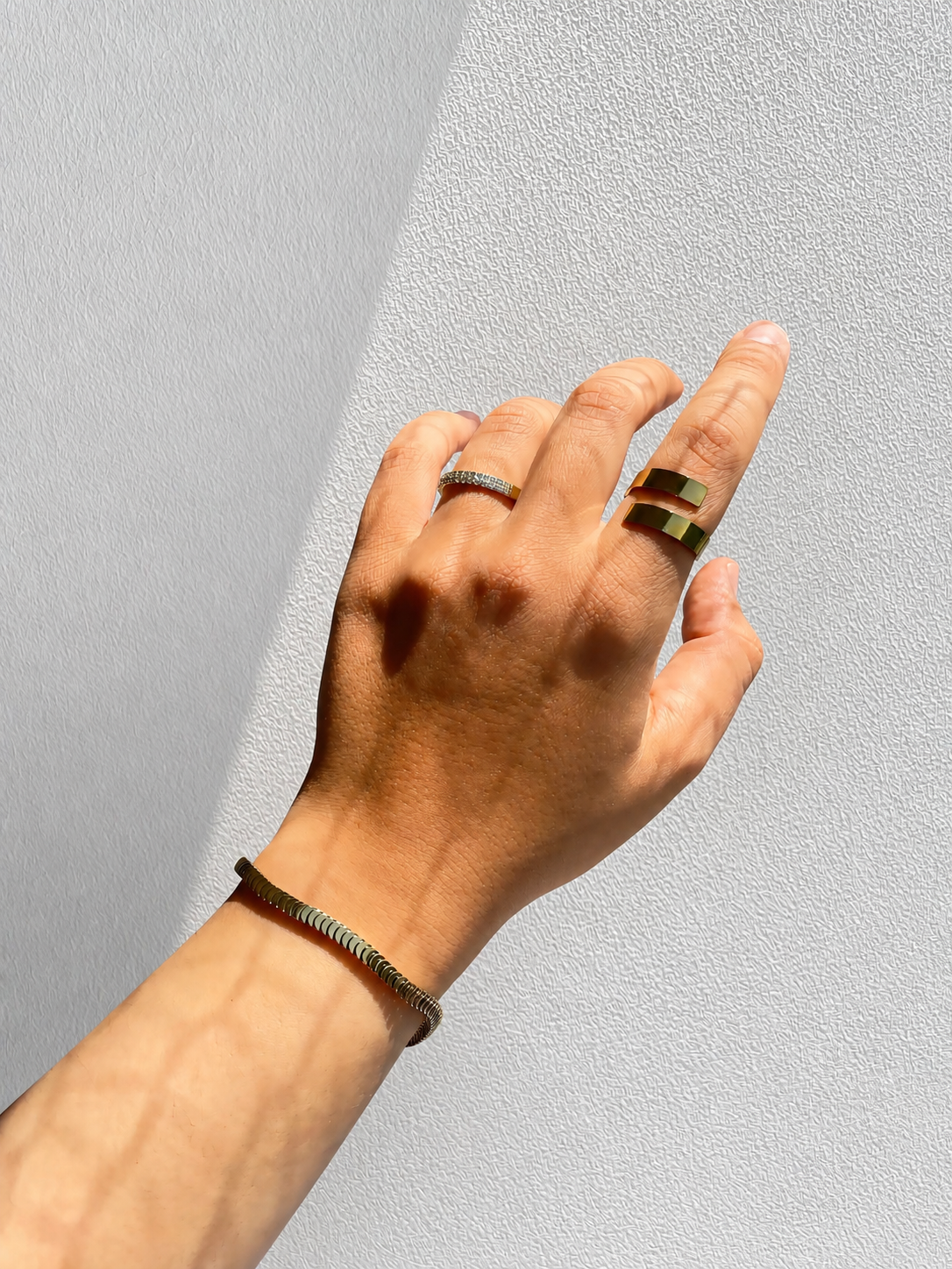 Veloura Armband vergoldet