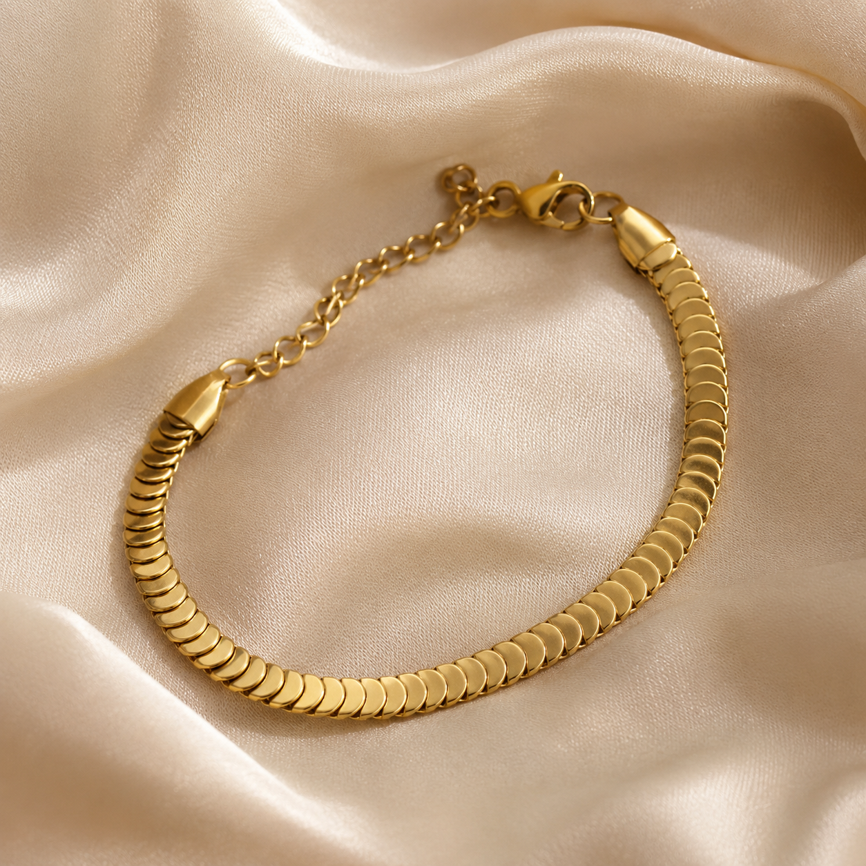 Veloura Armband vergoldet